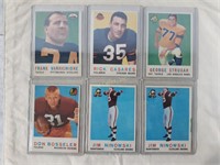 Qty (15) Assorted 1959 Topps Football Cards