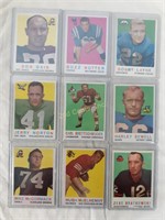 Qty (15) Assorted 1959 Topps Football Cards