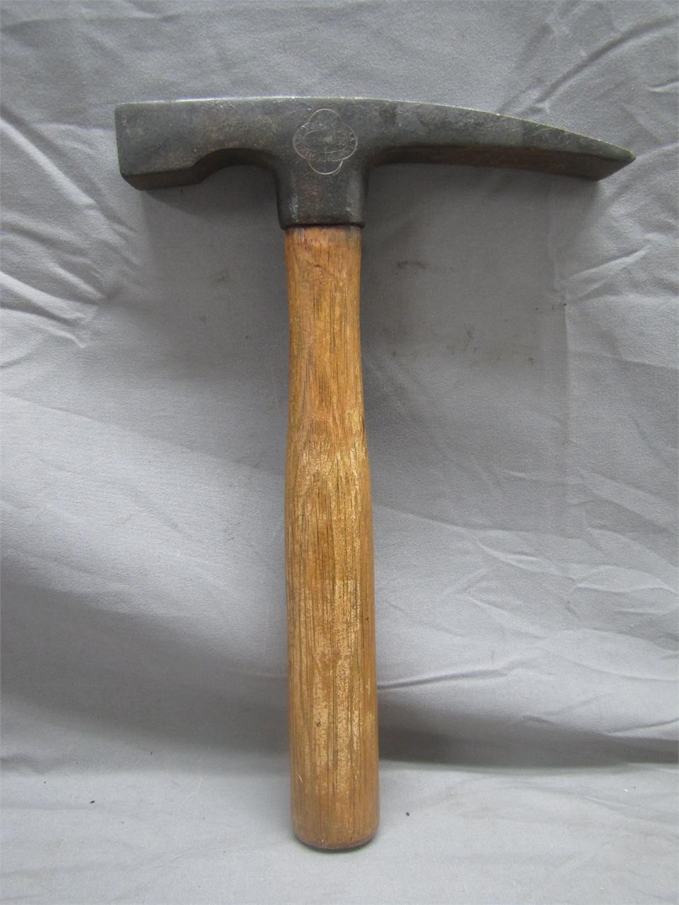 Vintage Blue Grass Branded Mason's Hammer
