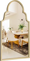 VVK Gold Wall Mirror 39x24 with Metal Frame