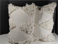 White Accent Pillows