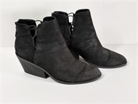 Eileen Fisher Black Suede Boots