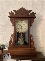 Wm. L. Gilbert - Panther Mantel Clock