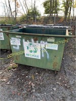 (9) 2yd rear load steel dumpsters