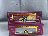 2 NIB MTH Reefer Car & Coalporter Hopper