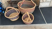 3 baskets