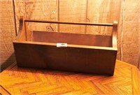 Old Wooden Hand Carry Tool Box