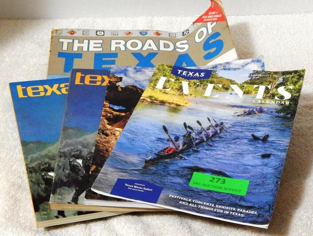 Texas atlas, magazine, travel guides