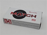 Box of Hornady Match 6.5 PRC Ammunition 20rds