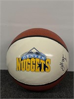 Signed Denver Nuggets Mini Basketball