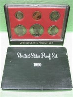 1980 United States Proof Set - 6 Coins