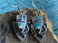 Arrowhead Turquoise 925 Earrings