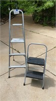 3 Ft Painters Ladder & Cosco Step Ladder