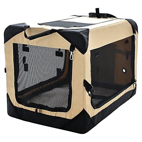 36 Inch Collapsible Dog Crate for Large Dogs,
