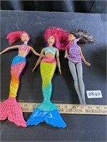 Mermaid Barbies & more