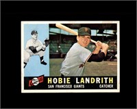 1960 Topps #42 Hobie Landrith EX-MT to NRMT+