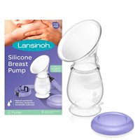 Lansinoh Silicone Breast Pump for Breastfeeding