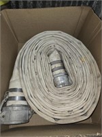 Approx. 30' Heavy Duty Cloth Pump Hose with