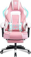 Massage Gaming Chair High Back PU Leather PC Racin