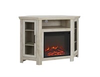 WALKER EDISON CORNER FIREPLACE MEDIA CONSOLE