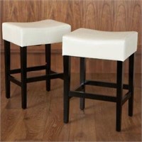 LOPEZ BACKLESS COUNTER STOOL *2 IN TOTAL;