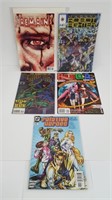 5 Comic Books & 1 Anime Magazine