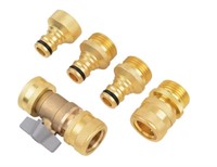 Project Source Brass Quick Connector Set