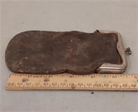 Vintage leather coin purse
