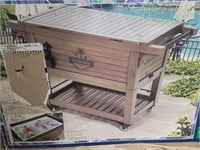 Tommy Bahama - Wood Cooler (In Box)