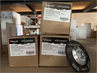 2 Boxes of 5" x 1/4 x 5/8 Grinding Wheel 1 Box of