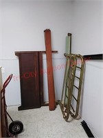 Antique  Brass bed (damaged) & other