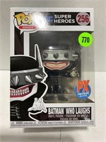 Funko pop superhero Batman, who laughs number 256