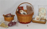 3 LONGABERGER BASKETS INC. SAFFRON BASKET