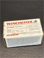 Box Winchester 22 Win Mag Ammunition 50 Rounds
