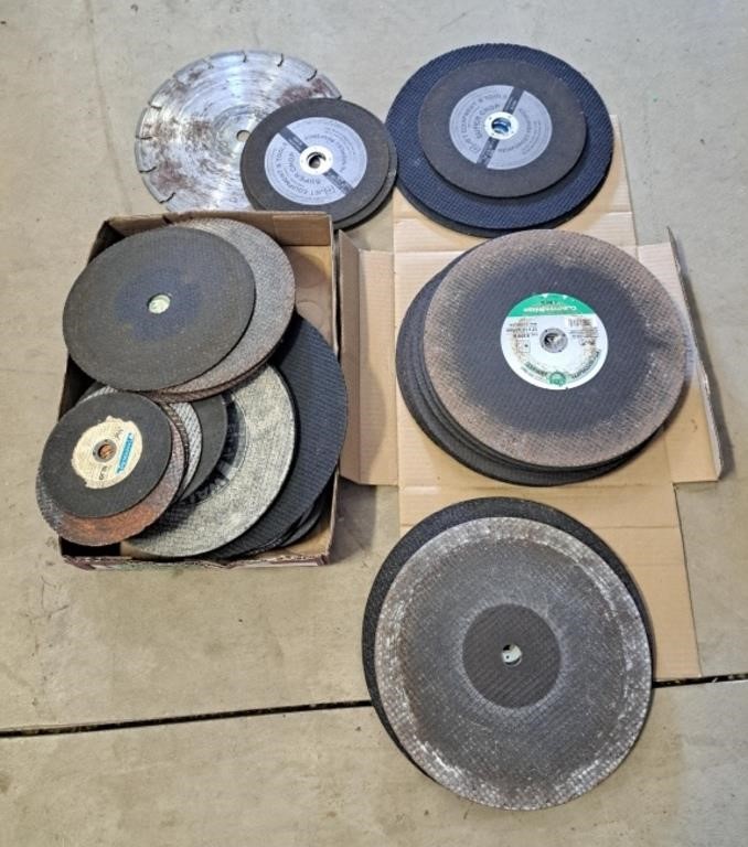 Assortment of grinding Disc's