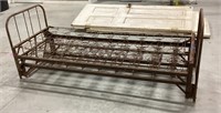 Metal trundle bed frame-74 x 29