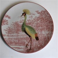Les-ottomans 8" Peacock Plate Italy