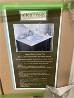 (4) New Allen & Roth Vanity Top