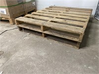 (2) Wood Pallets