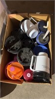 Lot of Tumblers and Coffee Cups