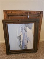 2 Framed Oil on Board Paintings