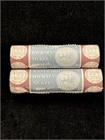 2005 P&D Westward Journey Nickel Series $2 Rolls