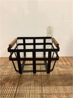 $15  Black Metal Basket-small