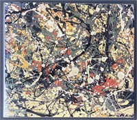 Jackson Pollock Art Coffee Table Book