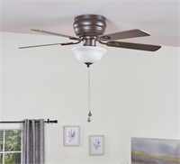 Harbor Breeze Mayfield 44" Bronze Flush Fan $80