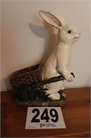 Rabbit with Cart Statue(R2)