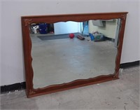 Decorative Wood framed mirror