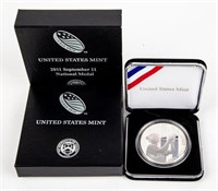 Coin 2011 September 11 National Medal Proof