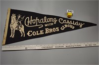Vintage souvenir penant Hopalong Cassidy