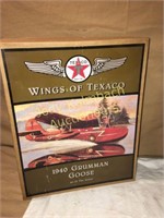Wings of Texaco Grumman Goose model plane